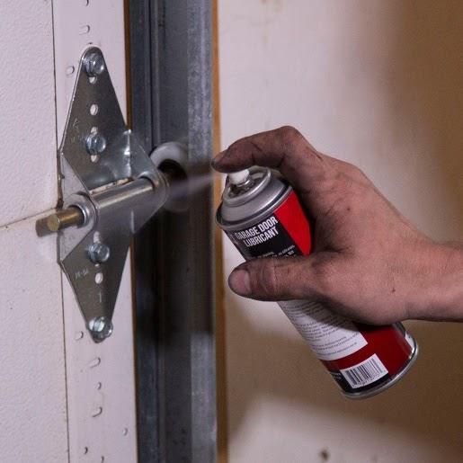 AGS Company Garage Door Lubricant, Aerosol, 4 oz, Garage Door Lubricant  Spray, Protects Grage Door Rollers and Springs, Quiets Squeaky Garage  Doors