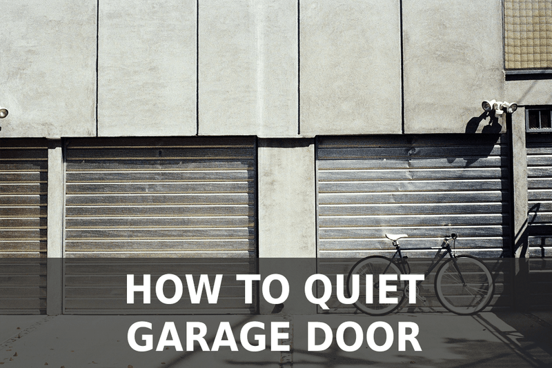 How to Quiet Garage Door Garage Door Nation